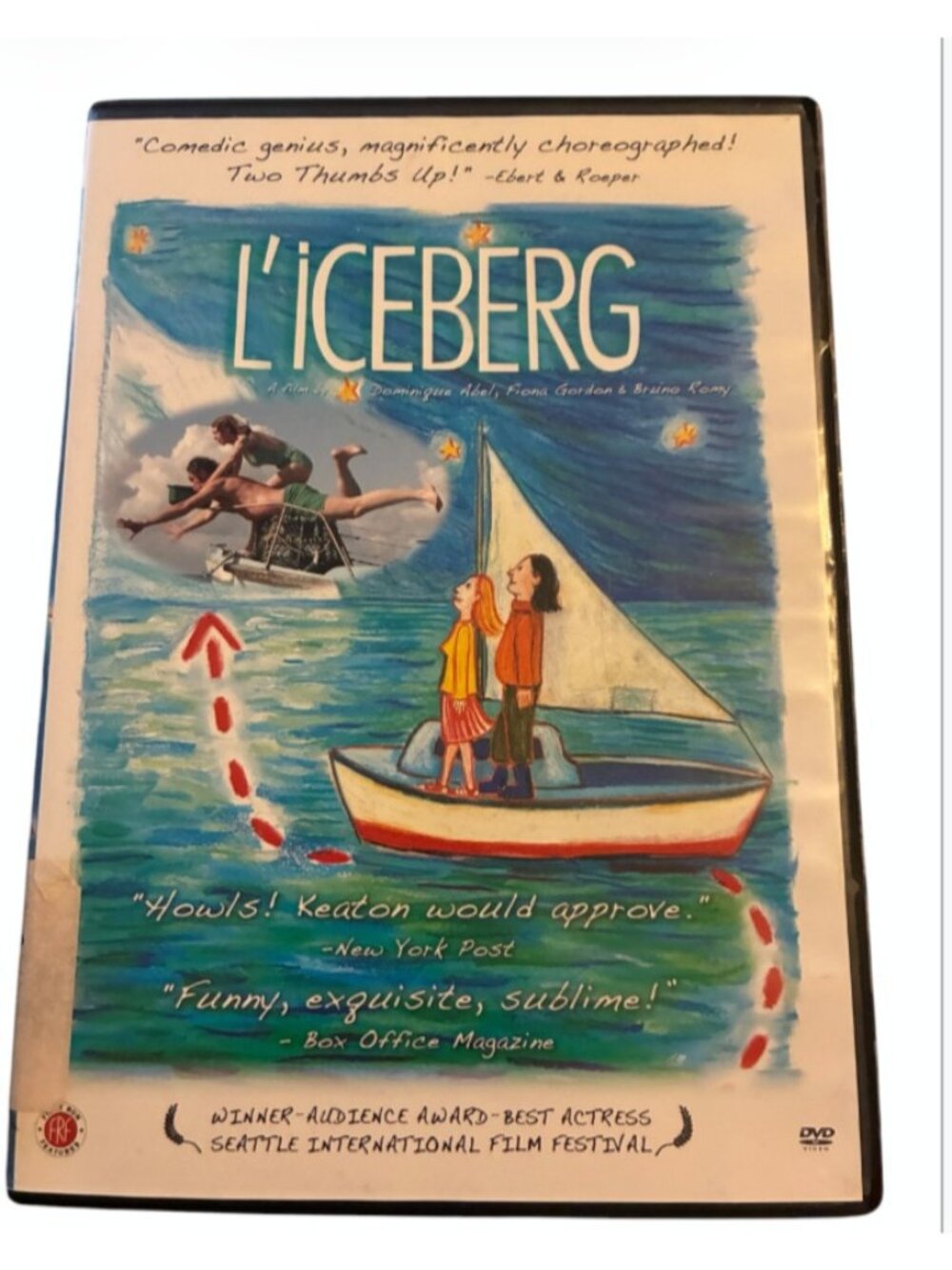 L'Iceberg DVD Movie Starring Fiona Gordon, Bruno Romy EUC
